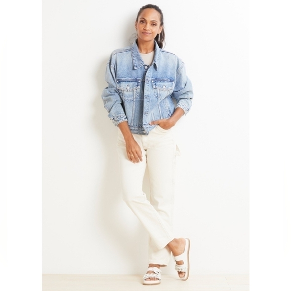 Hudson NWT Brea Swing Trucker Jacket - Picture 13 of 17